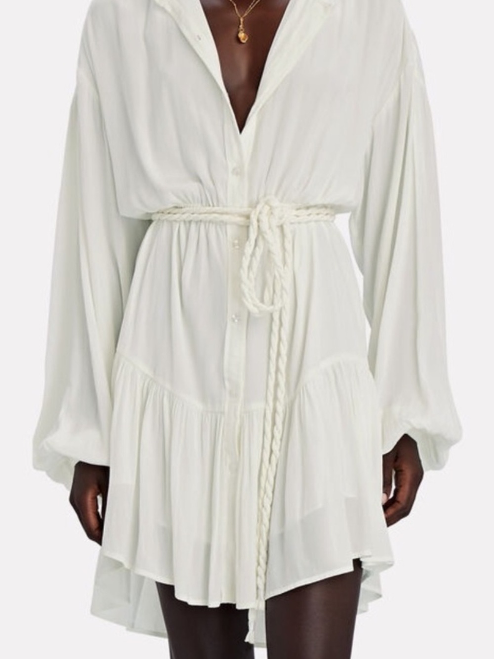 A.L.C. ♥️ Jen Tie-Waist Mini Dress